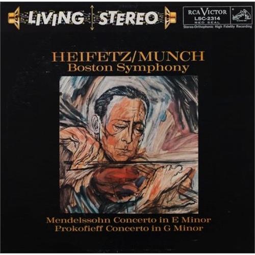 Mendelssohn / Prokofiev / Heifetz Concerto In E Minor / Concerto No.2 (LP)